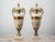 Beige Marble Cassolettes Vases, Set of 2 For Sale - Image 8 of 8