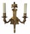 1900s Style Neoclassical Two Light Wall Sconces - a Pair For Sale In Los Angeles - Image 6 of 6