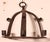 Medieval-Style Wrought Iron Wall Sconces, 1970s, Set of 2 For Sale - Image 3 of 8