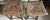 Mid 20th Century Pair Mid Century Wood and Rush Seat Swivel Bar Stools, Counter Stools For Sale - Image 5 of 6