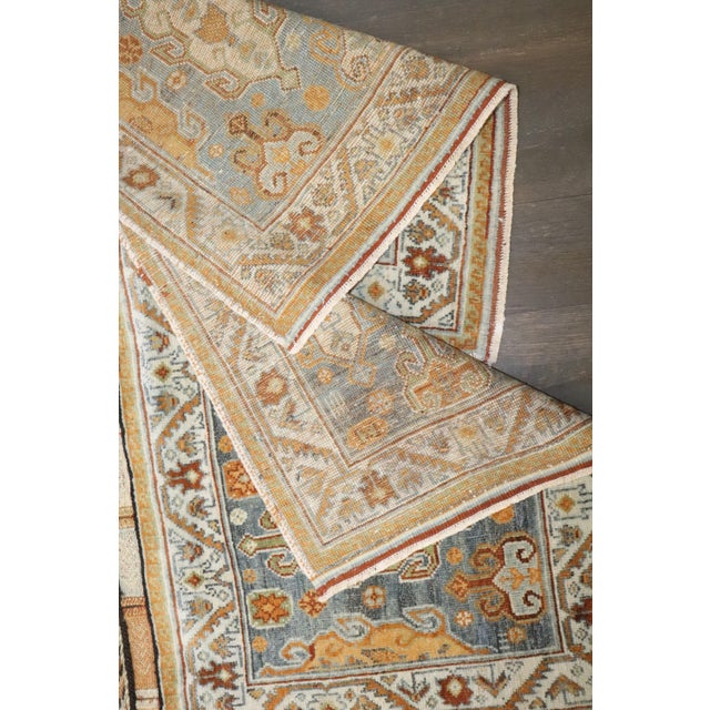Art Deco Pair of Afshar Decorative Rugs rug no. j4772 For Sale - Image 3 of 7