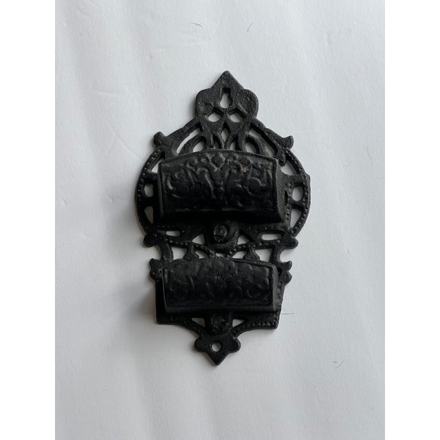 Black Iron Hanging Match Safe For Sale In Raleigh - Image 6 of 7