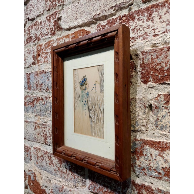 Ceramic Sergei Sergeevich Solomko -The White Bird Princess -Russian Painting For Sale - Image 7 of 9