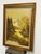 Design Plus Gallery presents a Vintage Alpine Mountain Lake Landscape Original Oil Painting. This traditional landscape...