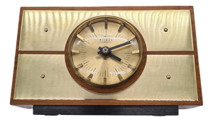 Modernist Table Clock from Weimar Quartz, Germany, 1970s