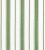 Sample - The House of Scalamandré Sconset Stripe Fabric, Vert For Sale