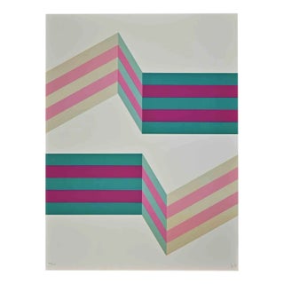 Renato Livi, Abstract Composition, Lithograph, 1971 For Sale