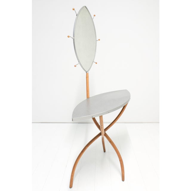 Postmodern Postmodern Hallway Console or Vanity Table Mirror, 1990s For Sale - Image 3 of 11