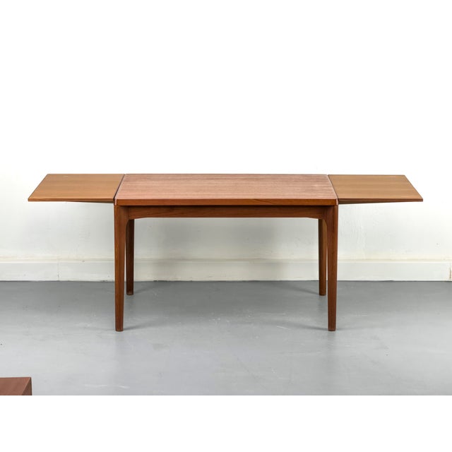 Brown Teak Dining Table by Henning Kjaernulf for Vejle Møbelfabrik, 1960s For Sale - Image 8 of 18