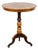 Antique Pedestal Table With Marquetry Top For Sale