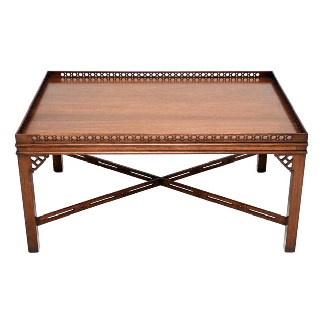 Vintage Georgian Coffee Table, 1950 For Sale