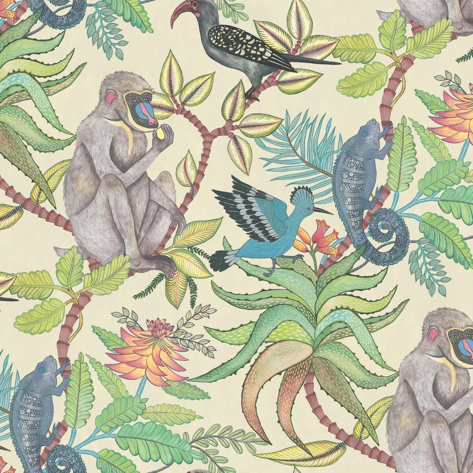 Cole & Son Savuti Classic Wallpaper 11 Yards Chairish
