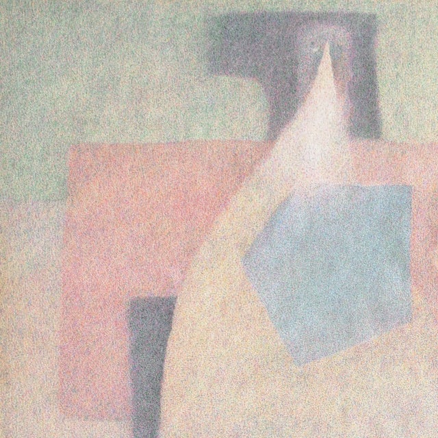 Paper 'Untitled No. 1' by Thomas Guise, 1967, Royal Society of Artists, Edinburgh Academy, Palo Alto For Sale - Image 7 of 8