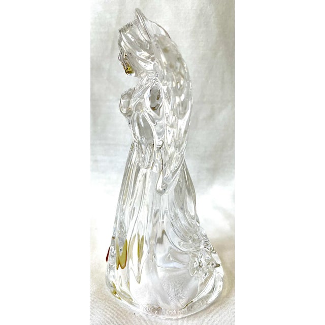 Princess House Crystal Standing Angel Nativity Figurine Chairish