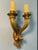 1920s Circa 1920's French Gilt Bronze Wall Sconce - A Pair For Sale - Image 5 of 6