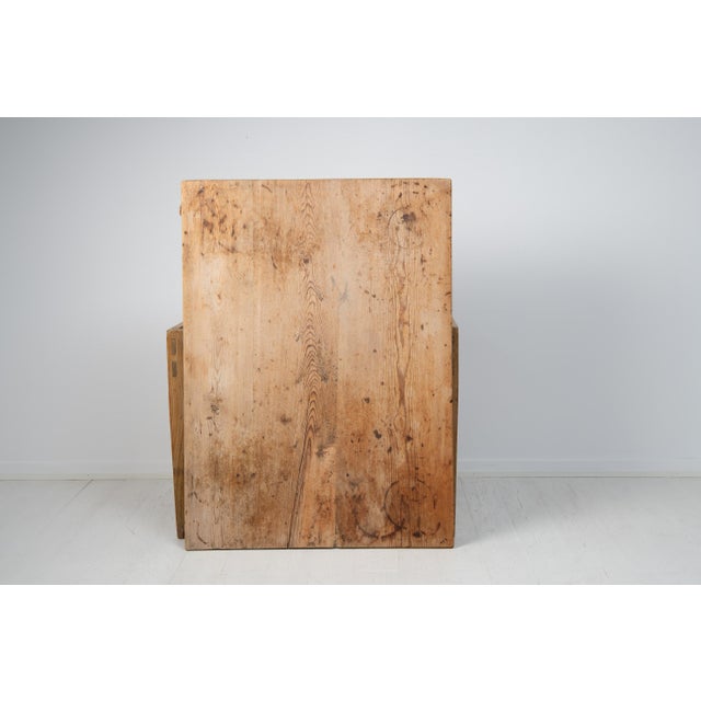 Antique Swedish Folk Art Dining Table For Sale - Image 12 of 15