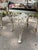 Woodard Chantilly Rose 1960s Wrought Iron Patio Set, 3 Pieces For Sale - Image 10 of 12