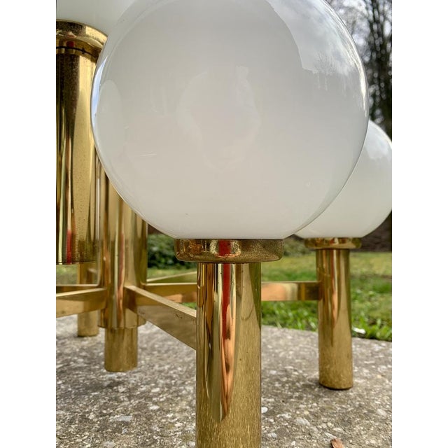 Space Age Ceiling Light in the style of Sciolari, 1960s For Sale - Image 15 of 16