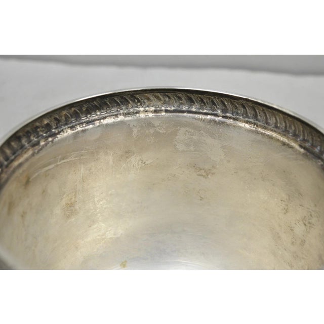 Mid 20th Century Poole English Regency Silver Plated Lion Head Champagne Chiller Ice Bucket For Sale - Image 10 of 17