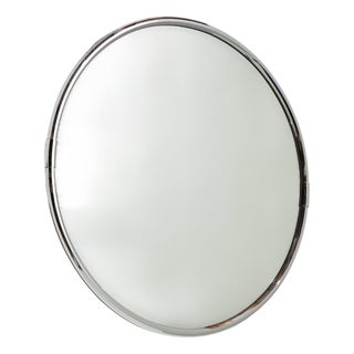 Metal Framed Mirror, 1980s For Sale