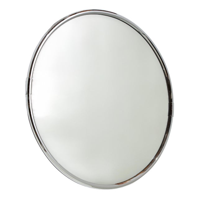 Metal Framed Mirror, 1980s For Sale