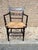 Early 20th Century Antique Federal Sheraton Style Rush Seat Dining Chairs- Set of 2 For Sale In Washington DC - Image 6 of 12