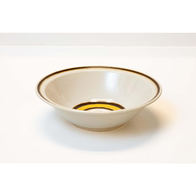 Ceramic Mid 20th Century Electra Casual Ceram Rondo Gold Japanese Stoneware Mid-Century Modern Dinner Service Set- 75 Pieces For Sale - Image 7 of 11