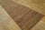 American 1920s Multi Brown Stripe Antique American Shaker Rug 3' X 23'3" Knotted Pile Wool Carpet For Sale - Image 3 of 17