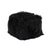 Tibetan Black Lamb Fur Pouf For Sale - Image 4 of 4