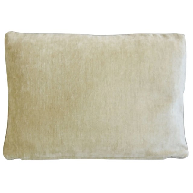 Kravet Designer Kravet Couture Parisio Cut Velvet Feather/Down Pillows 23" X 17" For Sale - Image 4 of 4
