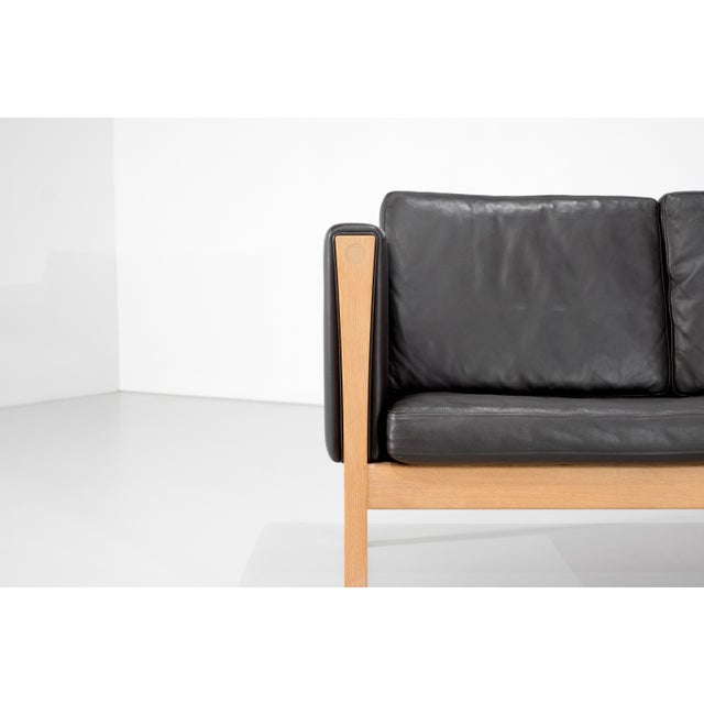 CH163 Sofa by Hans J. Wegner for Carl Hansen & Son, Denmark, 2010s For Sale - Image 12 of 18