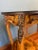 Vintage Italian Marquetry Two-Tier Side Table With Drawer & Bronze Mounts For Sale - Image 14 of 14