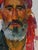 1970s Original Oil Portrait Painting, Man With Turban, Ukrainian Artist 50-38,5 For Sale - Image 4 of 6