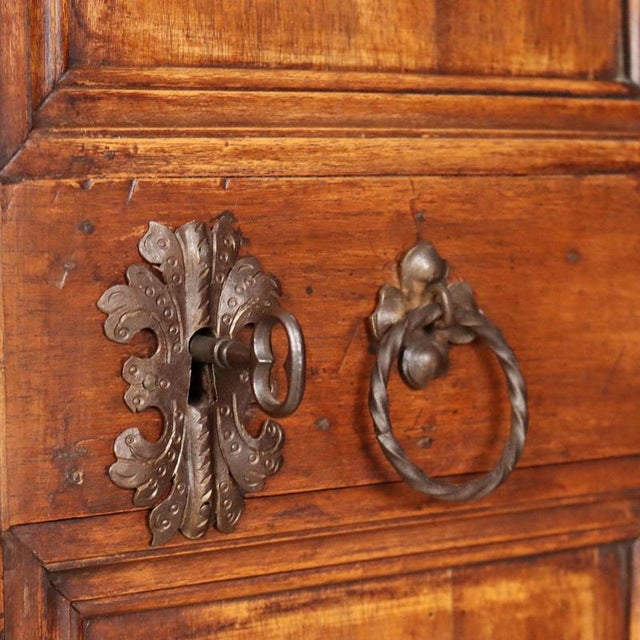 Wood Baroque Style Walnut and Poplar Sideboard For Sale - Image 7 of 16