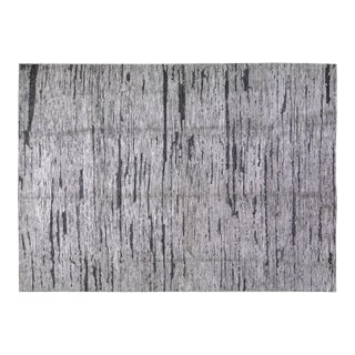 Moroccan Hand Knotted Wool Rug, 10'x14' For Sale