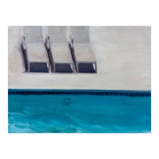 3 Chairs - Oil on Linen by Kory Alexander For Sale