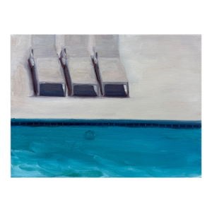 3 Chairs - Oil on Linen by Kory Alexander