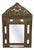 Antique Napoleon III Mirror in Repoussé and Patinated Copper For Sale