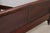 Brown Ethan Allen British Classics King Size Sleigh Bed For Sale - Image 8 of 17
