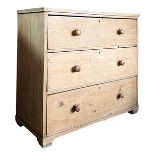 Large Antique English Chest of Drawers, 1890s For Sale