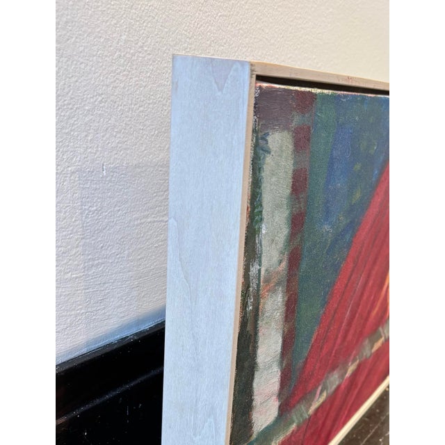 Contemporary Contemporary Acrobat Circus Oil Painting on Canvas For Sale - Image 3 of 3