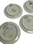 Blue Vintage Hand-Painted Floral Miniature Wall Plates from Royal Delft, 1970s, Set of 7 For Sale - Image 8 of 10