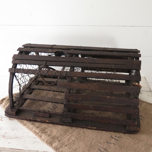 Vintage Lobster Trap Chairish