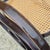 1970s Vintage Thonet Style Bentwood Cane Rocking Chair Dark Stained Frame For Sale - Image 12 of 12