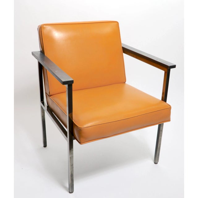 Mid Century Paddle Arm Chair After Nelson For Sale - Image 13 of 13