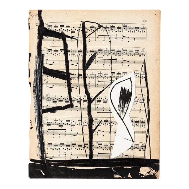 Musical Notes Mixed Media by Tommaso Cascella, 2009 For Sale