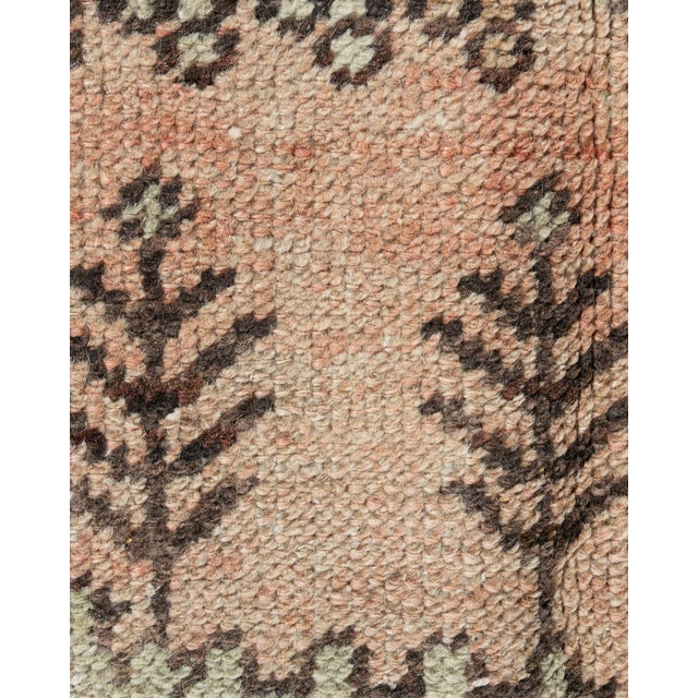 1940s Vintage Circa 1940 Turkish Oushak Area Rug 3'7 X 5'8 For Sale - Image 5 of 10