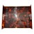 Large Christian Dior Lucite & Brass Serving Tray For Sale
