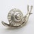 Vintage Italian Handmade Snail Figurine, 1980s For Sale - Image 3 of 10