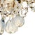 Mid-Century Italian 10-Arm Crystal Chandelier With Turkish Teardrop Prisms, c.1950s For Sale - Image 12 of 15
